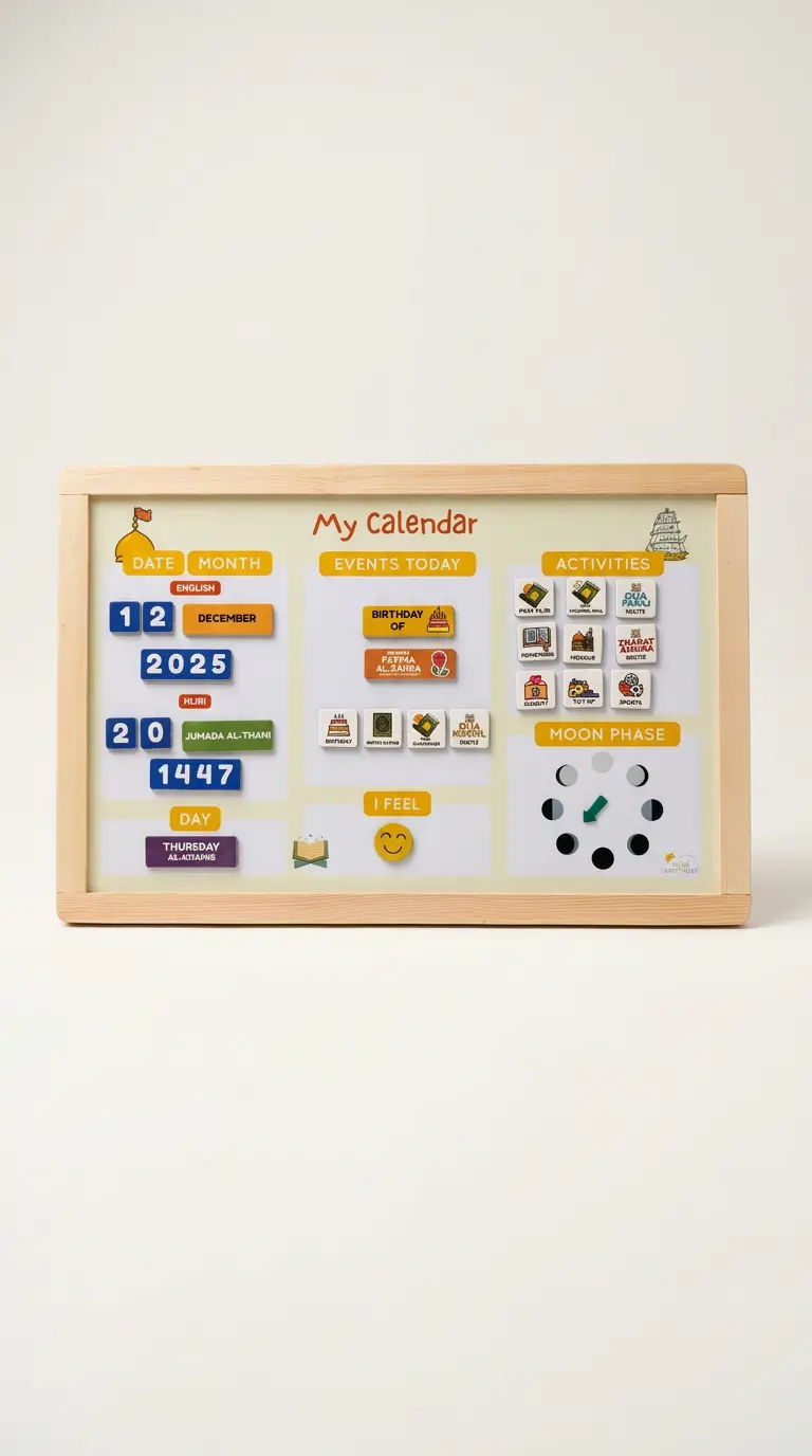 My First Daily Shia Islamic Calendar Planner